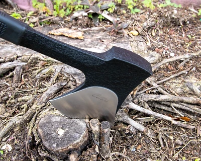 Hacha táctica de supervivencia de camping de 11,5" + funda de nailon ¡INDESTRUCTIBLE! Foto 1 de 4