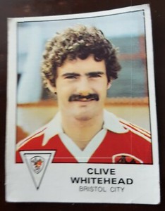 Panini Football 80, Clive Whitehead, Bristol City, No. 82