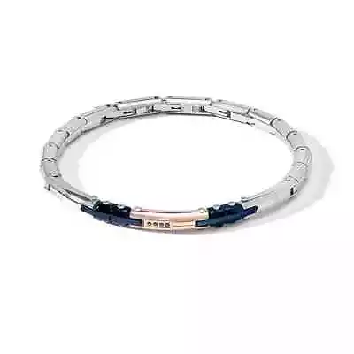 COMETE GIOIELLI SUITS  BRACCIALE UOMO UBR 1152  NUOVO GARANZIA UFFICIALE - Immagine 1 di 3