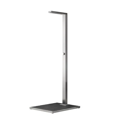 Colonna doccia Faggio da esterno a pavimento con pedana antiscivolo in acciaio Foto 1 de 4