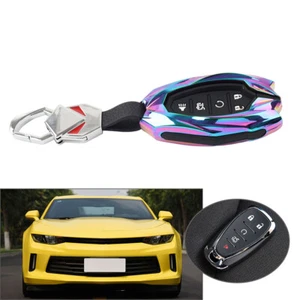 Remote Fob Shell Cover Silicone Car Key Case For Chevrolet Camaro 2016-2022 - Picture 1 of 12