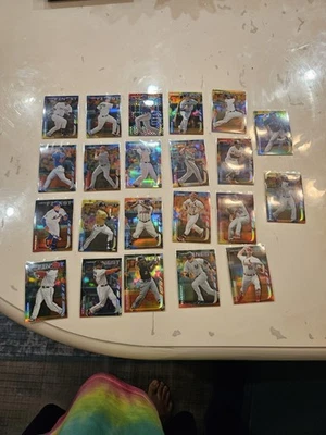 2014 Topps 最佳折射器套装 (22) Pedroia Rizzo Tulo Stanton Wright Cutch +++ — 第 1/4 张图片