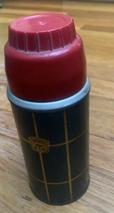 Vintage 50th Anniversary Edition Poly Red Top THERMOS Metal/Glass Insulated - Picture 1 of 8