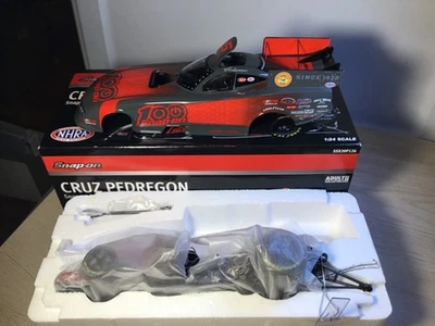 XRARE 1:24 Cruz Pedregon 100 SNAP-ON 2020 充电器 DieCast NHRA 有趣的汽车 - 全新 — 第 1/4 张图片