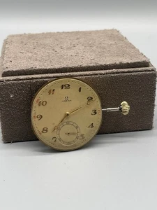 VINTAGE OMEGA HANDAUFZUG TASCHENUHRWERK SAMMLER & BASTLER DEFEKT | F.5 - Picture 1 of 14