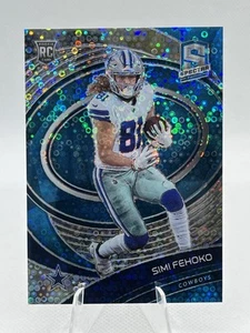 2021 Panini Spectra - [Base] - Neon Blue Prizm #177 - Simi Fehoko /60 RC - Bild 1 von 2