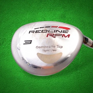ADAMS REDLINE RPM TIGHT LIES Composite 3 WOOD RH APOLO Shadow Graphite New Grip - Picture 1 of 10