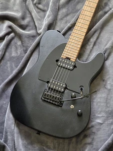 2021 Charvel Pro-Mod So-Cal Style 2 HH 2PT CM Electric Guitar Black Ash Gig Bag - Picture 1 of 24