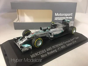 MINICHAMPS 1/43 MERCEDES F1 W05 AMG PETRONAS # 6 SEASON 2014 N. ROSBERG ART.B - Picture 1 of 2