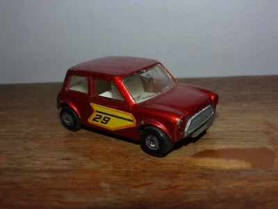Racing Mini Cooper BMC Superfast Matchbox Lesney style Majorette Hotwheels Corgi - Bild 1 von 4