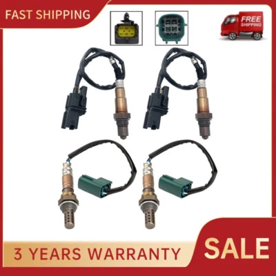 4PCS Up&Downstream Oxygen Sensor For Nissan Maxima 3.5L 2004 2005 2006 2007 2008 Foto 1 de 4