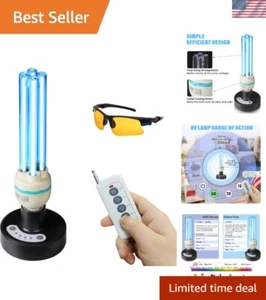 Przenośna lampa czyszcząca UV 36W z timerem - bezpieczna i skuteczna dezynfekcja - Zdjęcie 1 z 10