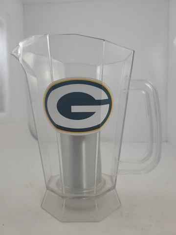 NFL Green Bay Packers Pitcher 60oz Polar ICE Pitcher Aluminum Polar ICE Chamber Cover
