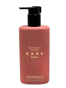 NEW 1 VICTORIA'S SECRET BARE ROSE HYDRATING HAND FRAGRANCE BODY LOTION 8.4 FL OZ - Picture 1 of 5