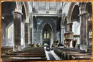 Wolverhampton 1906 St Peter’s Church O’Flaherty Hospital Yeovil British Mirror - Picture 1 of 4