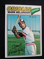 1977 Topps Baseball Card # 135 Mark Belanger - Baltimore Orioles