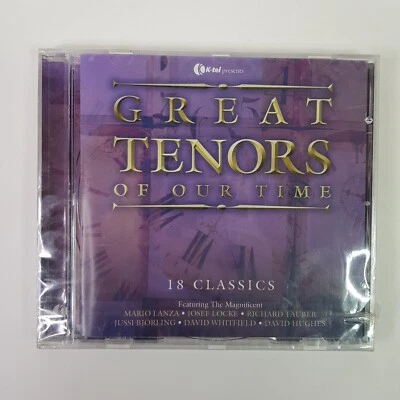 NEW Great Tenors Of Our Time Mario Lanza Josef Locke Richard Tauber Classical CD - Image 1 of 4