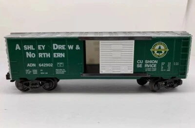 O Gauge K-Line K642902 Box Car Ashley Drew Northern D&N #642902. - Image 1 of 4