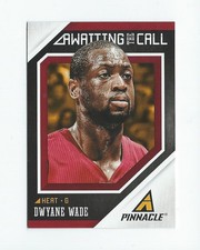 2013-14 Pinnacle Awaiting the Call #6 Dwyane Wade Heat