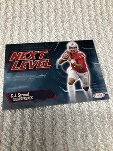 2023 SAGE Next Level. #81. C.J. STROUD. ROOKIE. Ohio State.                 0456