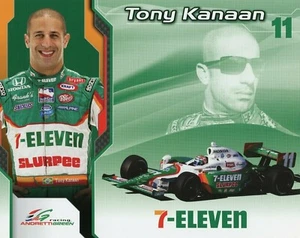 2008 INDY 500 TONY KANAAN ANDRETTI AUTOSPORT INDYCAR 8"X10" HERO CARD ! - Picture 1 of 2