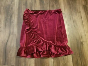 NWT NECESSARY OBJECTS MAROON SKIRT SIZE MEDIUM WOMEN'S #26 - Picture 1 of 4