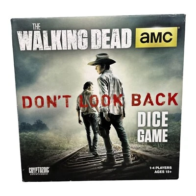 AMC Walking Dead Don't Look Back Dice Game - EUC - COMPLETE - Cryptozoic - 2014  - Image 1 of 4