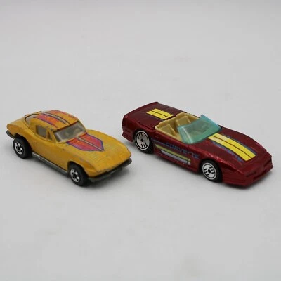 Hot Wheels Corvettes 63 Ventana Derramada HiRaker Corvette Personalizado UH Lote de 2 Piezas Foto 1 de 4