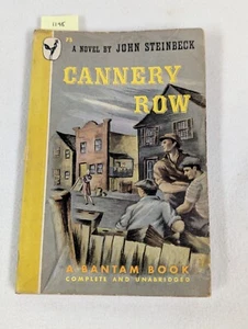 Cannery Row ~ John Steinbeck ~ Vtg 1947 Bantam Paperback 1st/1st #75 - Picture 1 of 4