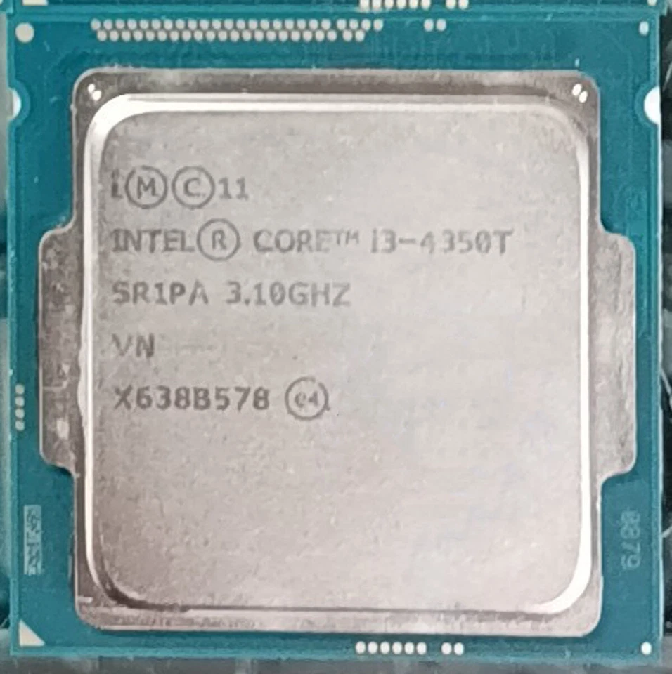 Intel Core i3-4350T 3.1GHz Dual-Core LGA1150 35W SR1PA CPU processor - Image 1 of 1