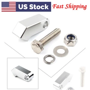 Motorcycle Headlight Mounting Block Bracket Fit Harley Bobber Chopper Cruiser - Bild 1 von 13
