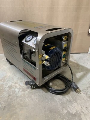 Bomba de recuperación de refrigerante de doble cilindro SS a prueba de explosiones sin aceite CMEP-OL Foto 1 de 4