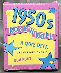 1950’s Rock ‘N ‘ Roll Knowledge Cards Don Root - Picture 1 of 6