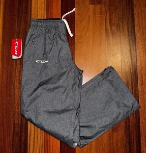 Youth XL ~ CCM TEAM HOCKEY ~ Tactical Cool Heathered Grey Warm-Up Pants PN 5591 - Picture 1 of 4