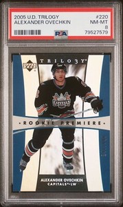2005-06 Upper Deck Trilogy Rookie Premiere Alexander Ovechkin 247/999