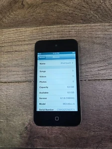 Apple iPod Touch 4th Gen 8GB A1367 EMC 2407 / Tested, Works #4 - Picture 1 of 5