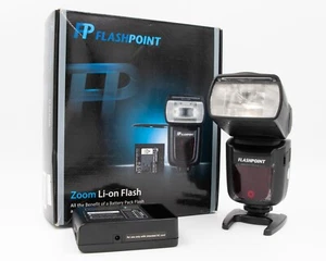 Flashpoint Zoom Li-on R2 V850 manueller On-Camera Blitz mit Akku & Ladegerät - Bild 1 von 7