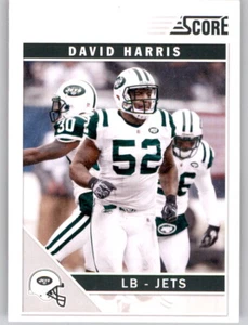 2011 Score David Harris NFL PWE Base Card Jets #201 - Picture 1 of 2