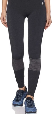 ASICS Seamless Ladies Running Leggings Performance, Black Heather, XS - Image 1 of 4