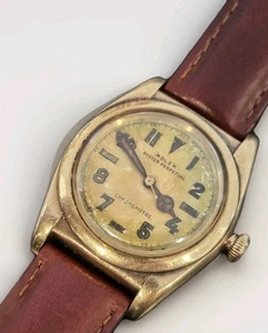 Rolex Oyster Perpetual Bubbleback 3131 Solid 14K Gold Case Vintage - Picture 1 of 12