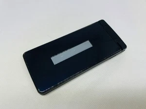SHARP SH-02L AQUOS KEITAI 2 JAPAN ANDROID FLIP PHONE BLACK UNLOCKED - Picture 1 of 8