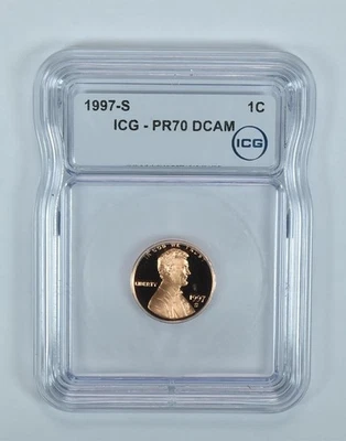 1997-S Lincoln Memorial Cent PR70 DCAM ICG *9100 - Image 1 of 4
