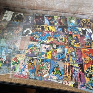 Batman Saga Of The Dark Knight 1994 Skybox Trading Cards Complete 1-100 - Picture 1 of 7