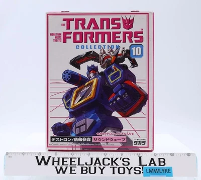 Soundwave & Laserbeak #10 Collection Book Transformers Reissue 2003 Takara MISB - Image 1 of 4