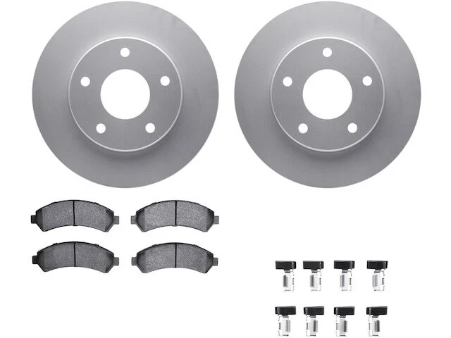 Kit de pastillas de freno delanteras y rotor para Oldsmobile Bravada 1998 1999 1997-2001 NX916WY Foto 1 de 1