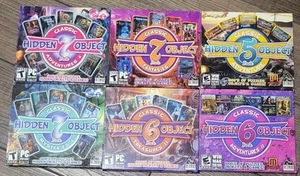 Hidden Object Classic Adventure Treasure Mysterie Fantasie Lot Of 6 PC/DVD Rom - Picture 1 of 9