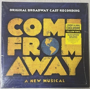 COME FROM AWAY ORIGINAL BRODWAY CAST RECORDING LP YELLOW VINYL EXCLUSIVE - Picture 1 of 6