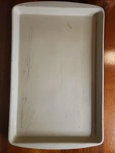 The Pampered Chef Large Bar Pan Stineware 11 X 18 USA Family Heritage 4 01 - Picture 1 of 7