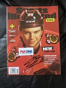 Connor Bedard SIGNED 2024 Year End Sports Illustrated For Kids PSA COA AP69549 - Picture 1 of 1