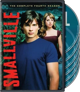 Smallville: The Complete Fourth Season DVD Box Set (6 Discs) Very Good Condition - Foto 1 di 5